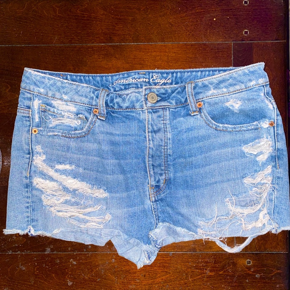 American Eagle Jean Shorts Button Up💙🦋